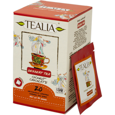 Tealia Coconut Chocolate (20 Pyramid Envelope Sachets) 40g